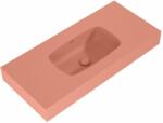 Elita Dimple lavoar 100.8x46 cm dreptunghiular roz 168867