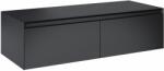 Elita Split Slim dulap cu blat 120x45.8x31.9 cm laterala pe perete negru RE081204057160 (RE081204057160)
