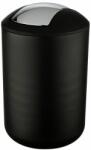 WENKO Brasil cos de gunoi 6.5 l crom-negru 21212100 (21212100) Cos de gunoi
