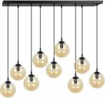 Emibig Cosmo lampă suspendată x10 W negru-chihlimbar 713/9 (7139)