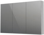 Oristo Neo dulap 120x13.5x75 cm cu oglindă crom OR00-SGL3D-120-99