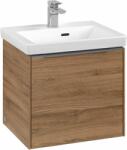 Villeroy & Boch Subway 3.0 dulap 47.3x39.2x42.9 cm sub chiuveta pe perete stejar C580L0RH (C580L0RH)