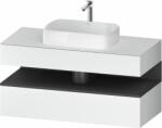 Duravit Qatego dulap 120x55x60 cm sub chiuveta pe perete alb-grafit QA4732049180010 (QA4732049180010)