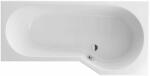 Excellent Be Spot cadă de colț 160x80 cm partea dreaptă alb WAEX. BSP16WH (WAEXBSP16WH)