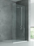 NEW TRENDY New Modus perete cabină de duș walk-in 90 cm crom luciu/sticla transparentă EXK-5459