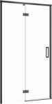 Cersanit Larga uși de duș 120 cm înclinabilă negru mat/sticlă transparentă S932-130 (S932130)