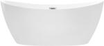 Besco Ayla cadă freestanding 170x80 cm ovală alb #WAS-170-AGR (#WAS170AGR)