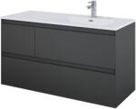 Elita Split dulap 120x45.8x63.5 cm sub chiuveta pe perete antracit RE012005156010 (RE012005156010)