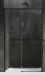 NEW TRENDY Prime Black uși de duș 130 cm culisantă negru mat/sticlă transparentă D-0322A (D0322A)