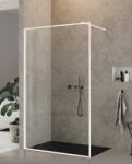 NEW TRENDY New Modus White perete cabină de duș walk-in 110 cm alb mat/sticla transparentă EXK-2225