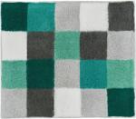 Kleine Wolke Caro covor de baie 65x55 cm dreptunghiular alb-gri-maro-negru-verde-mix culori 5426675539 (5426675539) Covor baie