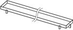 TECE Drainline grătar rigolă 80 cm 600870 (600870)