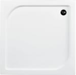 Besco Oskar cădiță de duș pătrată 70x70 cm alb #BAO-70-PK (#BAO70PK)