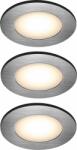 Nordlux Leonis lampă încorporată 3x4.5 W nichel 49200155
