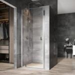 RAVAK Nexty uși de duș 80 cm înclinabilă aluminiu luciu/sticlă transparentă 03O40C00Z1 (03O40C00Z1)