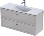 Oristo Montebianco dulap 119.6x45.9x60.3 cm sub chiuveta pe perete nisip OR47-SD2S-120-10 (OR47SD2S12010)
