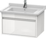 Duravit Ketho dulap 80x46.5x41 cm sub chiuveta pe perete alb KT666402222 (KT666402222)