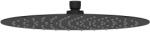 Oltens Vindel cap de duș 30x30 cm rotund negru mat 37000300 (37000300)