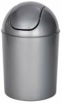 WENKO Economic cos de gunoi 6 l gri 21886100 (21886100) Cos de gunoi
