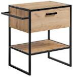 Comad Brooklin dulap cu blat 70x50x75 cm sub chiuveta pe picioare stejar BROOKLIN825AFSC (BROOKLIN825AFSC)
