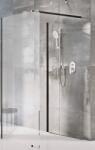 RAVAK Walk-In Corner perete cabină de duș walk-in 110 cm negru mat/sticla transparentă GW1CD4300Z1