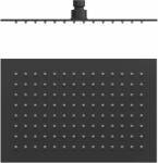TRES cap de duș 30x20 cm dreptunghiular negru 134315007NM (134315007NM)