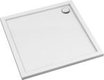 Omnires Merton cădiță de duș pătrată 90x90 cm alb MERTON90/KBP (MERTON90KBP)