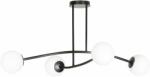 Emibig Halldor lampă de tavan 4x40 W negru-lapte 1024/4 (10244)