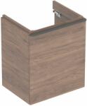 Geberit Smyle Square dulap 53.6x43.3x61.7 cm sub chiuveta pe perete nucă 500.366. JR. 1 (500366JR1)