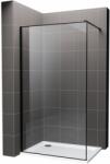 Hagser Hawisa perete cabină de duș walk-in 90 cm negru mat/sticla transparentă HGR50000022 (HGR50000022)