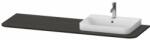 Duravit Happy D. 2 consolă 160x55 cm nucă HP031HR6969 (HP031HR6969)