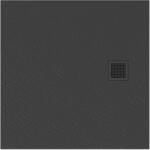 New Trendy Mori cădiță de duș pătrată 90x90 cm gri B-0395 (B0395)