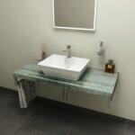 Sapho Avice blat 70x49.5 cm grafit-albastru AV076 (AV076)
