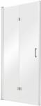 Besco Exo-H uși de duș 80 cm pliantă crom luciu/sticlă transparentă EH-80-190C (EH80190C)