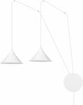 Emibig Abramo lampă suspendată 2x60 W alb 159/2