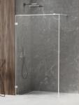 NEW TRENDY Avexa perete cabină de duș walk-in 100 cm crom luciu/sticla transparentă EXK-2508 (EXK2508)