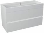 SAPHO Largo dulap 99x41x50 cm sub chiuveta pe perete alb LA101 (LA101)