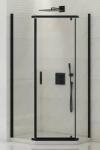 NEW TRENDY New Komfort Black cabină de duș 80x80 cm negru mat/sticlă transparentă K-0805 (K0805)