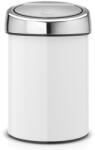 Brabantia Touch Bin cos de gunoi 3 l crom-alb 364488 (364488) Cos de gunoi