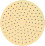 Oltens Atran cap de duș 22x22 cm rotund auriu strălucitor 37004800 (37004800)
