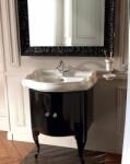 Kerasan Retro dulap 58.5x52x77 cm sub chiuveta pe picioare negru 7361K1 (7361K1)