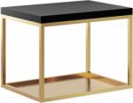 Baltica Design Hege consolă 75x43x45 cm negru-auriu 5904107906577 (5904107906577)