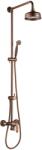 Omnires Art Deco set de duș perete cupru AD5144ORB (AD5144ORB)