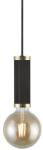 Nordlux Galloway lampă suspendată 1x40 W negru-auriu 2011053003 (2011053003)