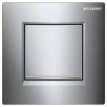 Geberit Typ 20 buton de spălare pentru pisoar crom lucios-crom mat 116.017. KH. 1 (116017KH1)