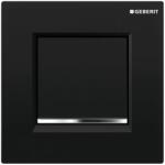 Geberit Typ 20 buton de spălare pentru pisoar crom lucios-negru 116.017. KM. 1 (116017KM1)