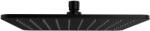 Omnires SlimLine cap de duș 25x25 cm pătrat negru WG225/OBL (WG225OBL)