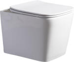 Lavita Maio vas wc cu capac soft-close agăţat fără margine alb lucios 5900378312208 (5900378312208)