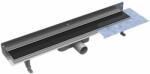Besco Virgo Next Black rigolă duș 70 cm negru OL-70-VNB (OL70VNB)