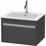 Duravit Ketho dulap 60x47.5x41 cm sub chiuveta pe perete grafit KT641804949 (KT641804949)